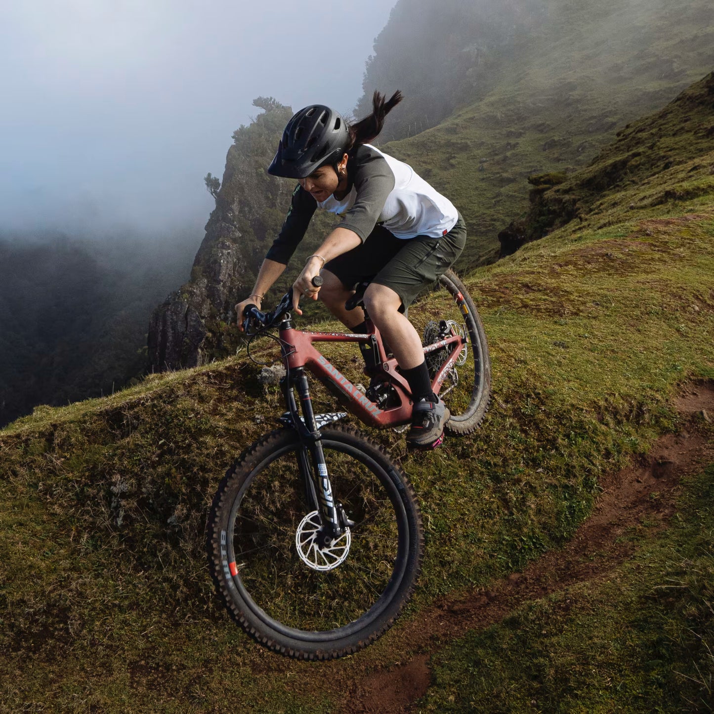 ADIDAS FIVE TEN TRAILCROSS CLIP-IN MTB-Schuhe Women Schwarz/Rot