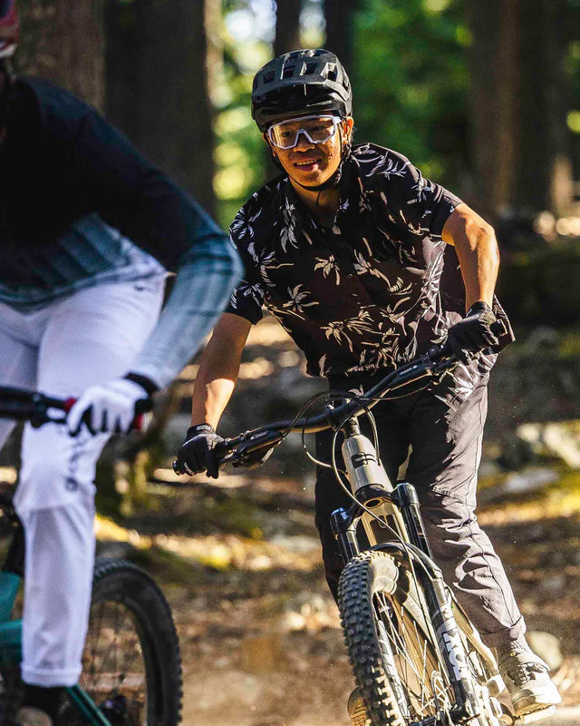 Hemd DHARCO TECH BOWEN Kurzarm Schwarz