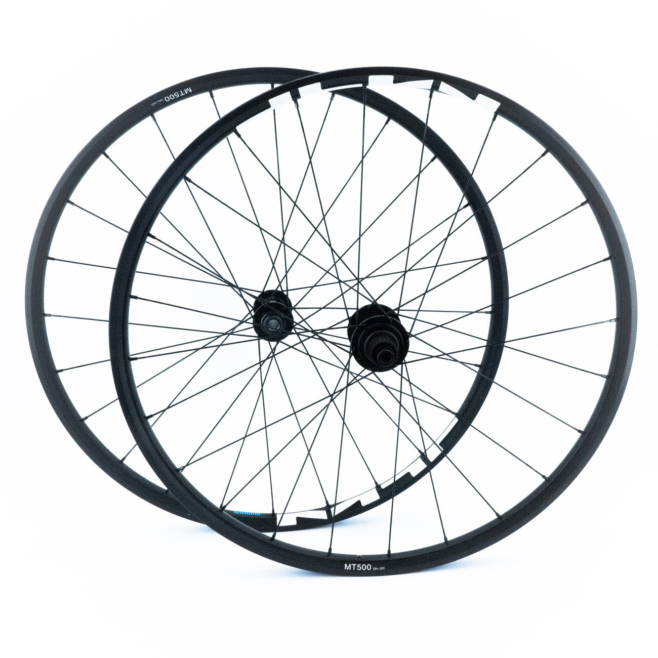Paar Laufräder SHIMANO MT500 29'' Achse 15x100/12x142mm