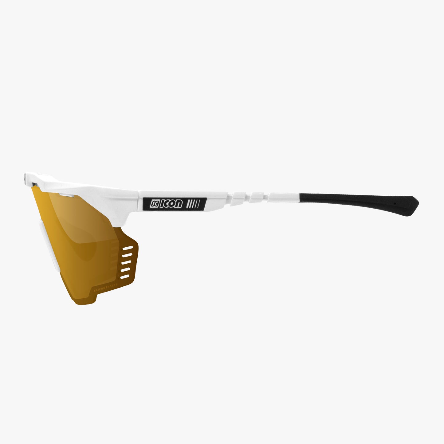 SCICON AEROSHADE KUNKEN Brille Weiß Multimirror Bronze