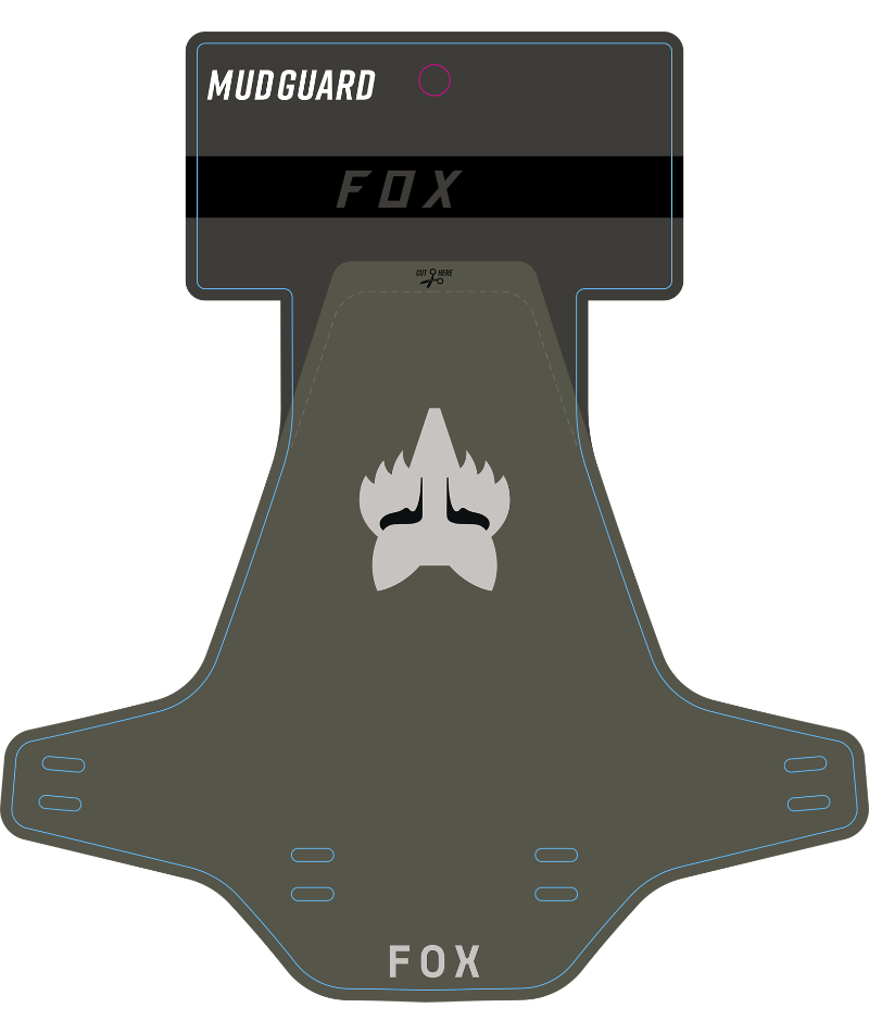mud schutzblech FOX MUD Schutzblech Grün – Probikeshop