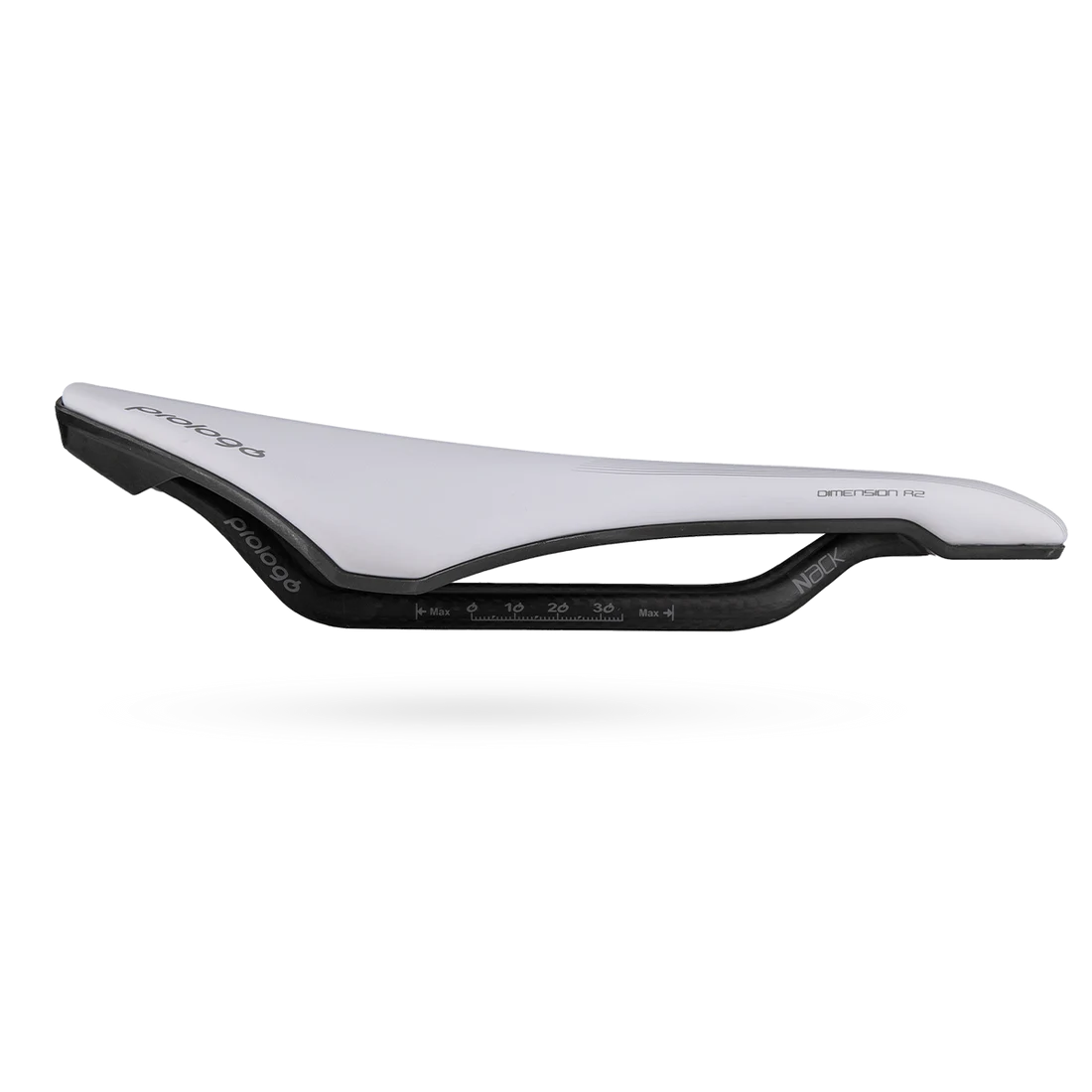 Sattel PROLOGO DIMENSION R2 Rails Nack Weiß