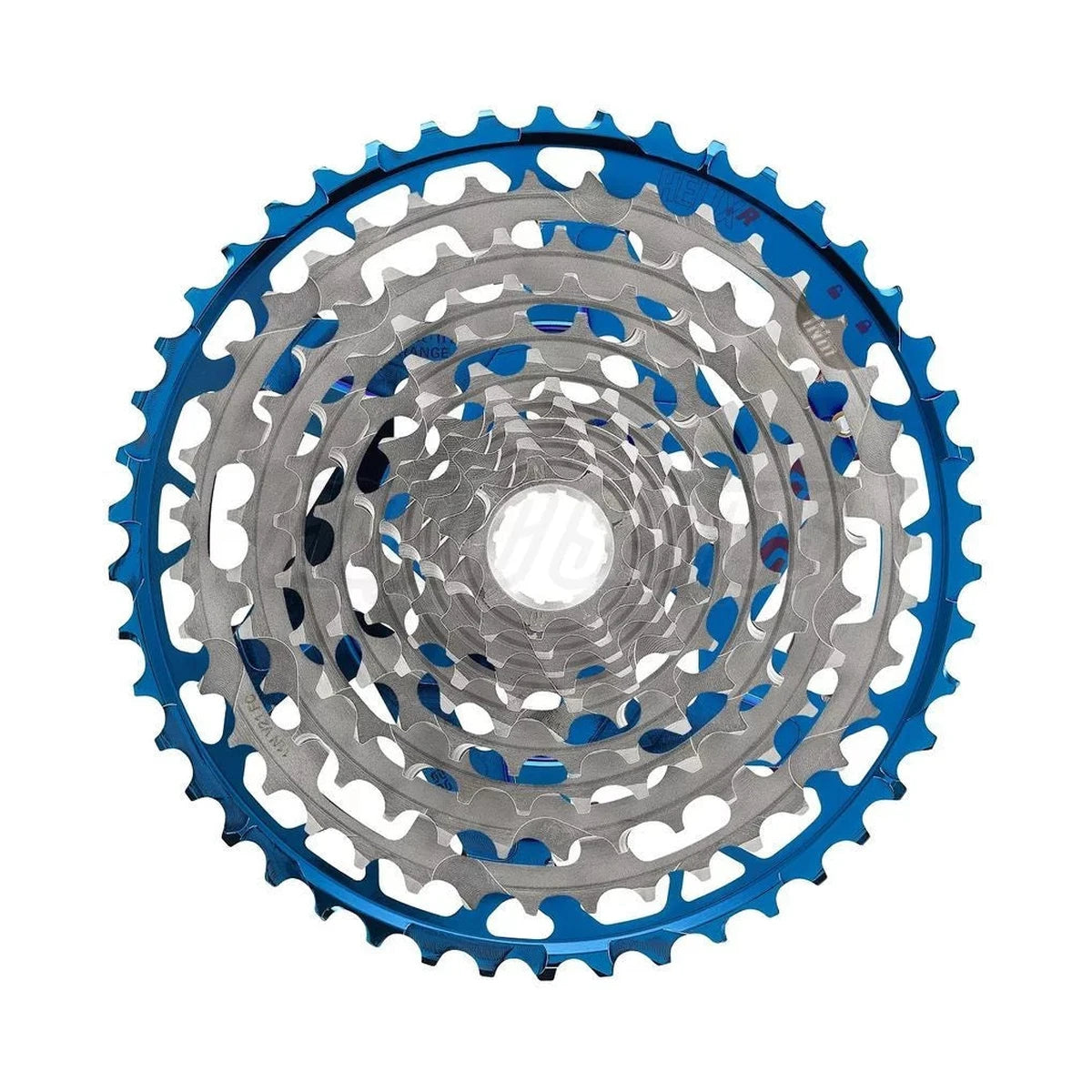 12-Gang-Kassette E-THIRTEEN Helix Race Blau