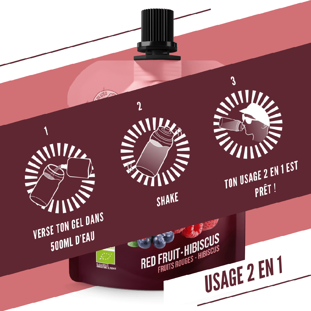 BAOUW BIO Energie-Gel Rote Früchte-Hibiskus (85g)