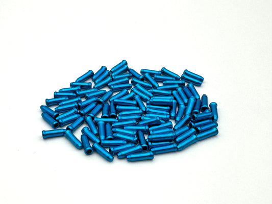 CLARKS Schaltwerk-Kabelkappen (x100) Blau