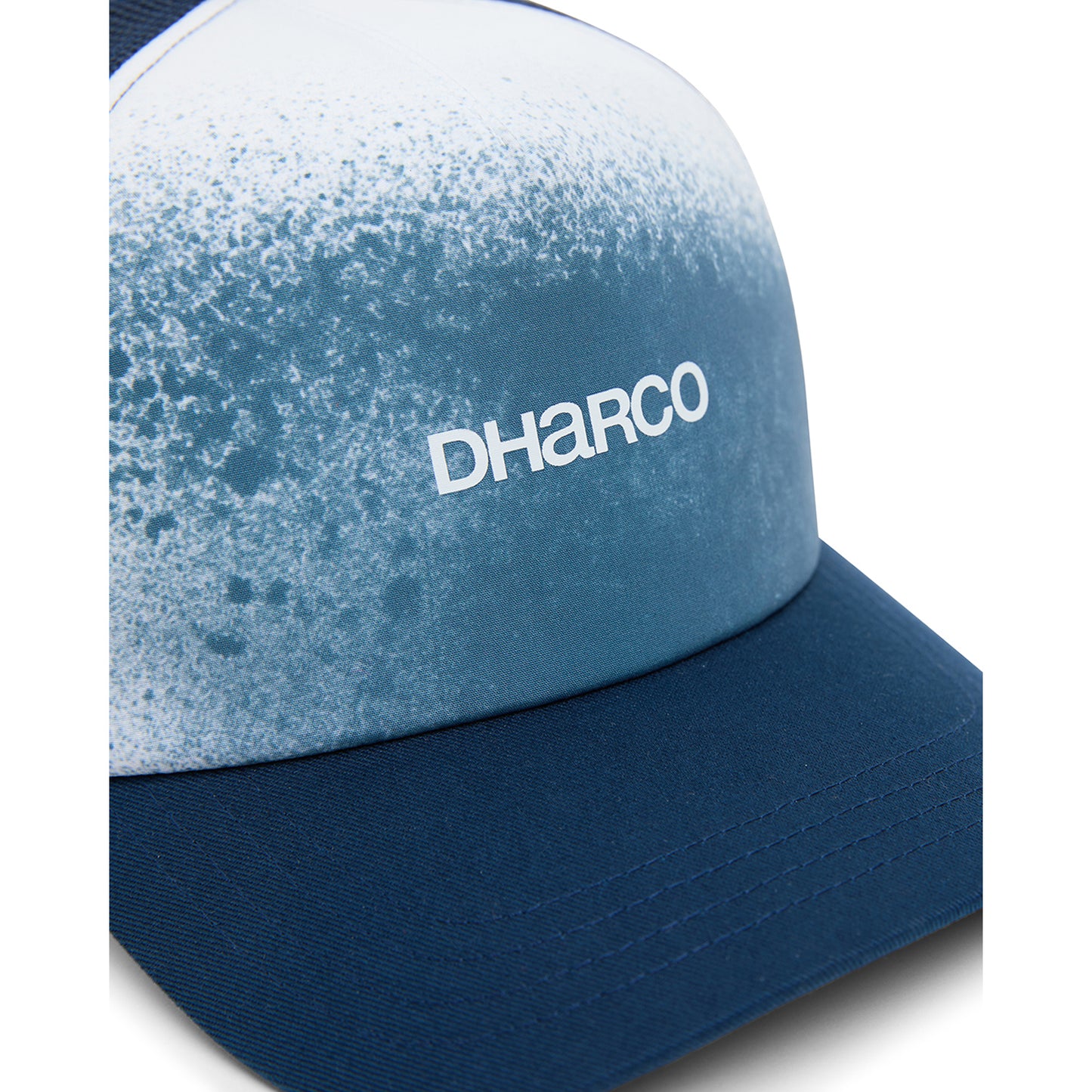 DHARCO CURVED PEAK TRUCKER NU WAVE Kappe Blau