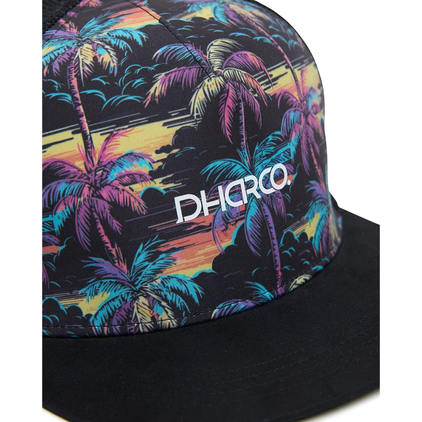 DHARCO FLAT BRIM TRUCKER STOKE WIZZARD Mütze Schwarz