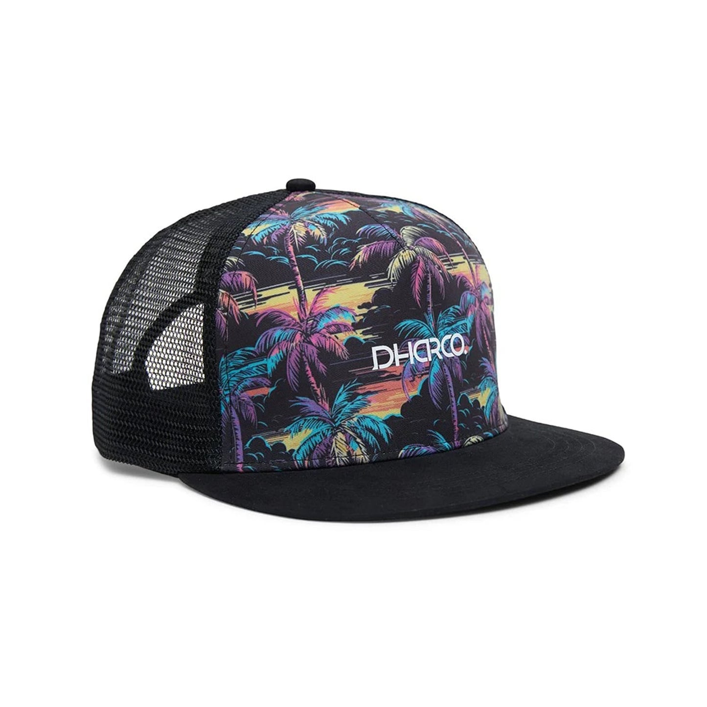 DHARCO FLAT BRIM TRUCKER STOKE WIZZARD Mütze Schwarz