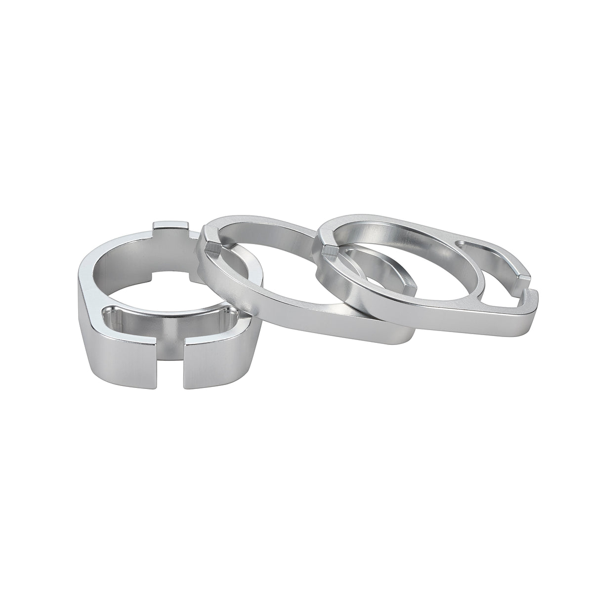 CANE CREEK Interlock HCR Distanzring-Set 2x5mm 1x10mm Silber
