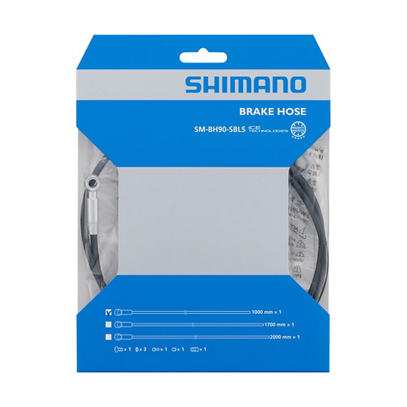 Schlauchkit SHIMANO XT BR-M8020 SM-BH90-SBLS Gerade Banjo