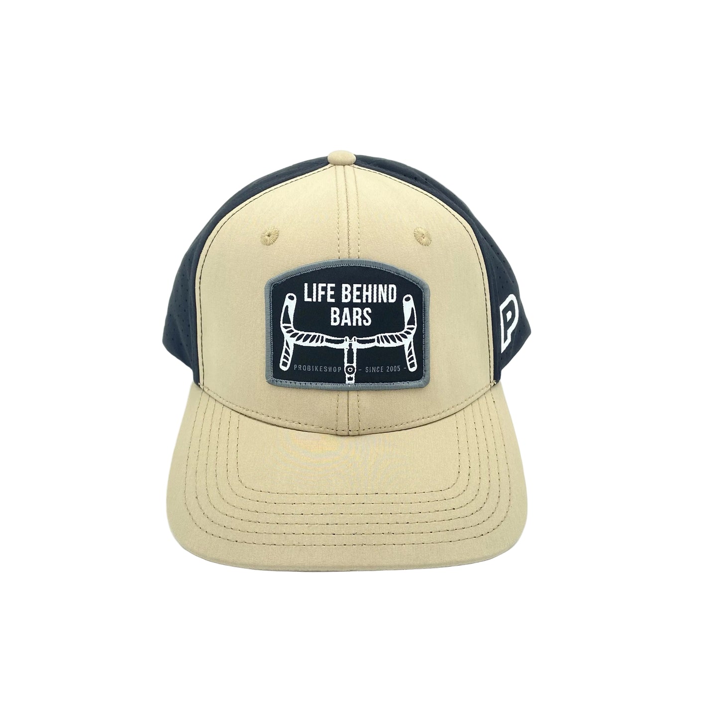 Kappe PROBIKESHOP SNAPBACK Beige/Schwarz