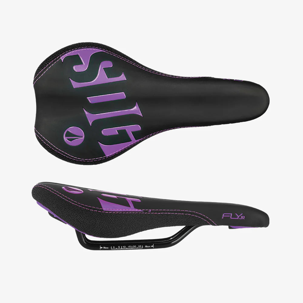 Sattel SDG FLY Junior Schwarz/Violett – Probikeshop