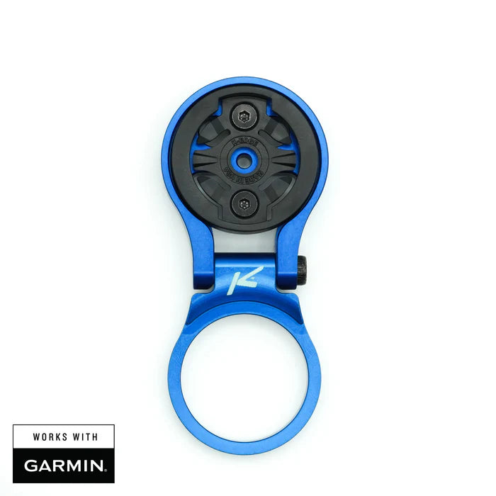 garmin halterung mountainbike Lenkerhalterung für GPS Garmin K-EDGE MTB Einstellbar Blau – Probikeshop