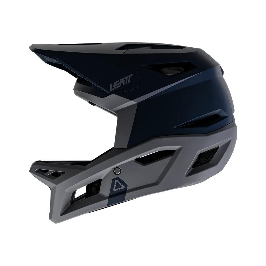 MTB-Helm LEATT MTB GRAVITY 4.0 Stealth Schwarz/Grau – Probikeshop