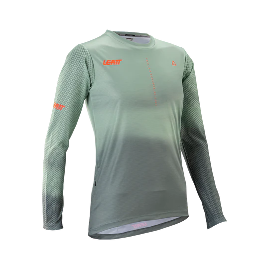 LEATT MTB TRAIL 3.0 Damen Langarm Trikot Grün – Probikeshop