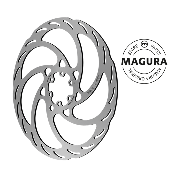 MAGURA MDR-S 2.5mm 6-Loch-Scheibe Silber