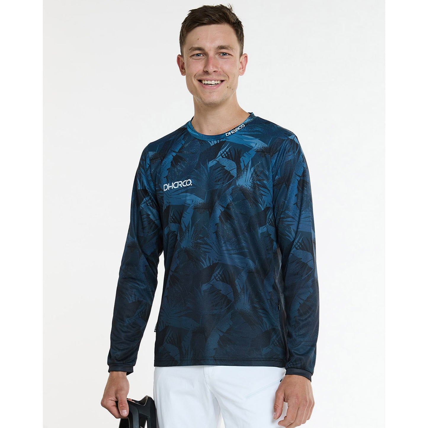 DHARCO GRAVITY DARK ROOM Trikot Langarm Blau