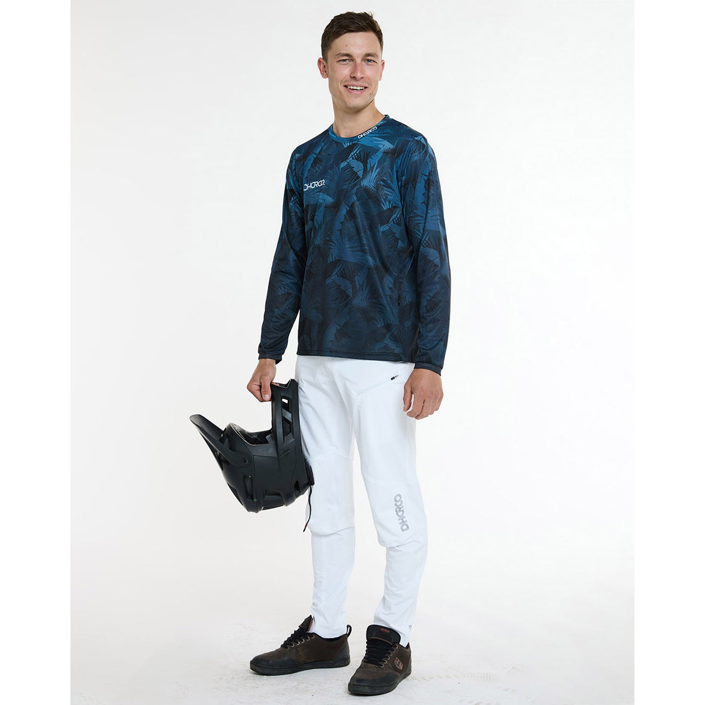 DHARCO GRAVITY DARK ROOM Trikot Langarm Blau