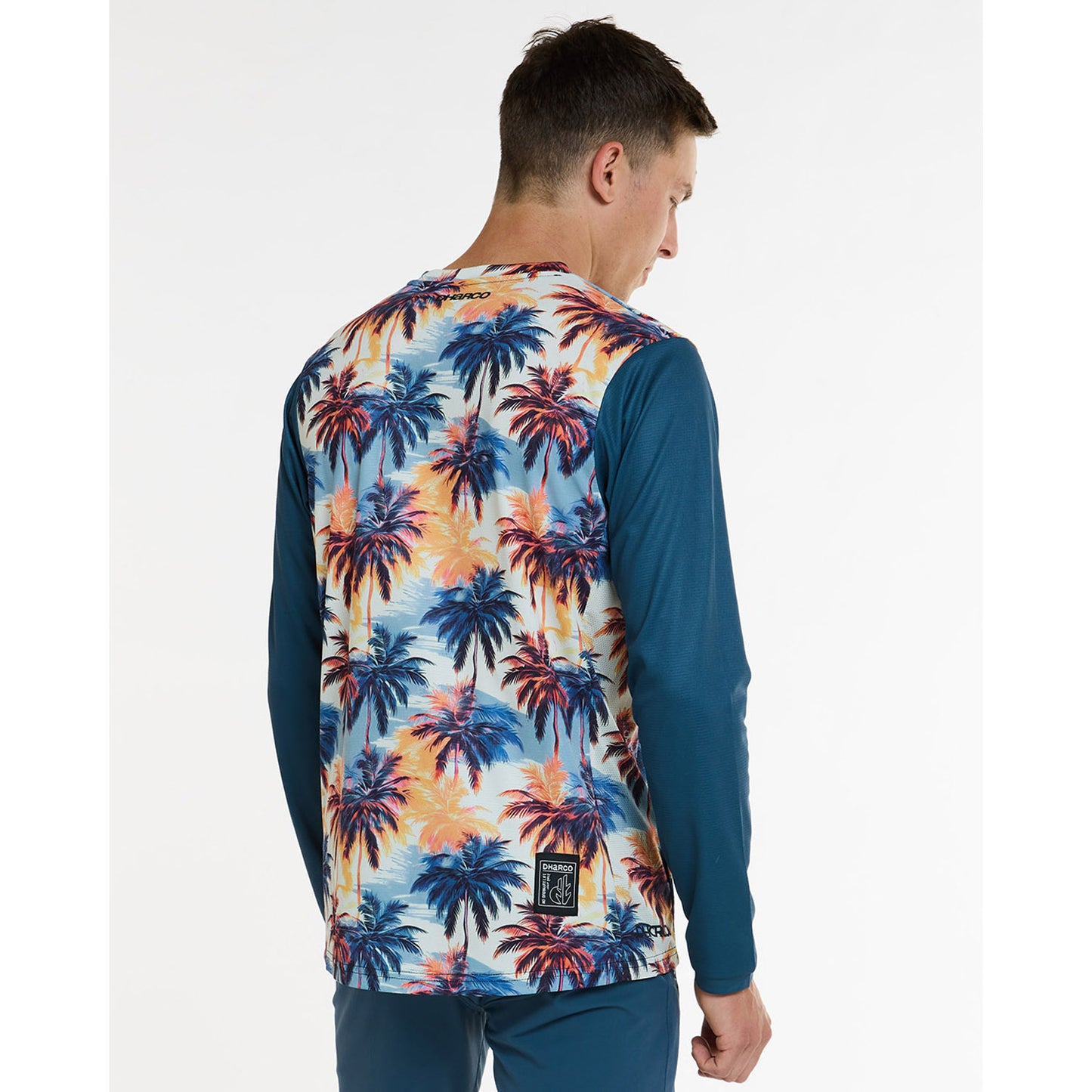 DHARCO GRAVITY VENICE BEACH Trikot Langarm Blau