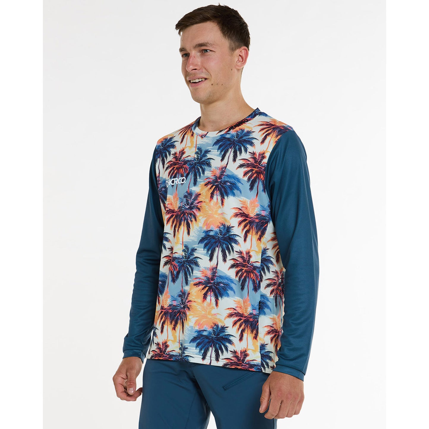 DHARCO GRAVITY VENICE BEACH Trikot Langarm Blau