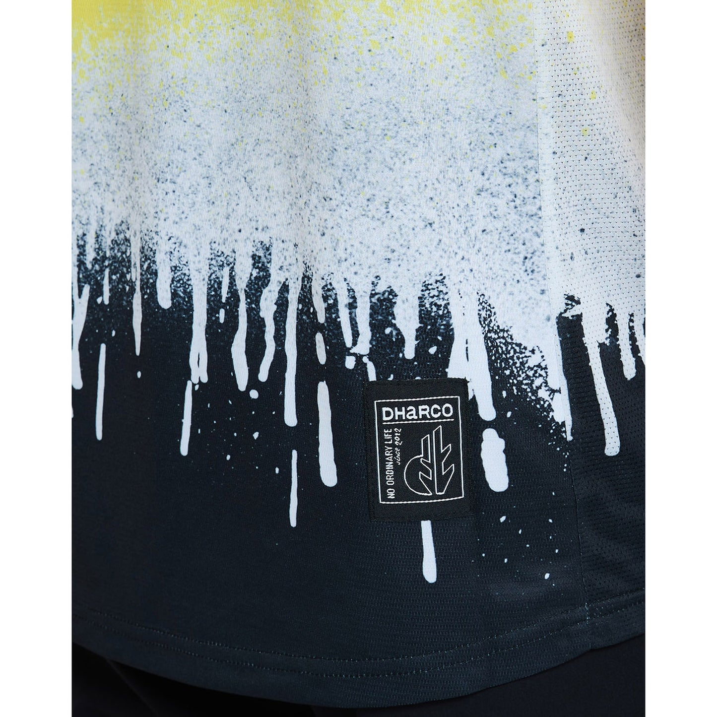 DHARCO ACID RAIN Trikot Kurzarm Schwarz/Gelb