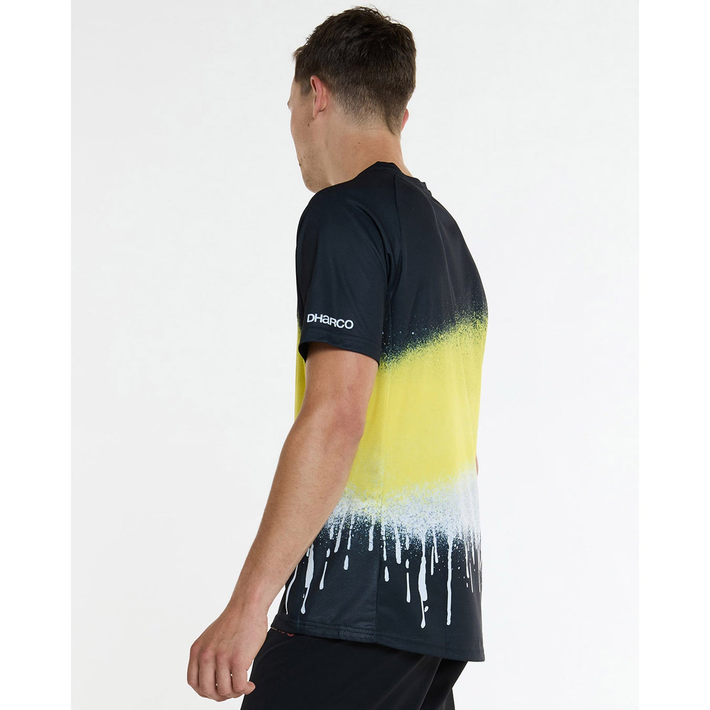DHARCO ACID RAIN Trikot Kurzarm Schwarz/Gelb