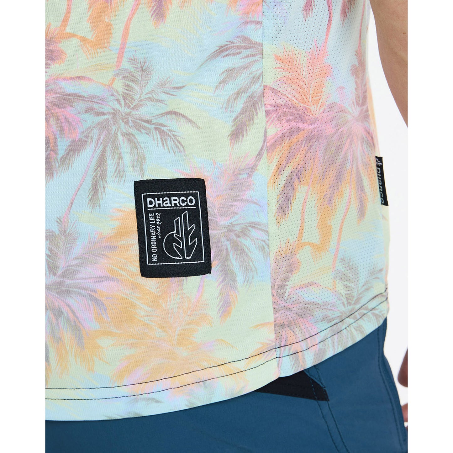 DHARCO HIGHBALL Trikot Kurzarm Pink/Blau