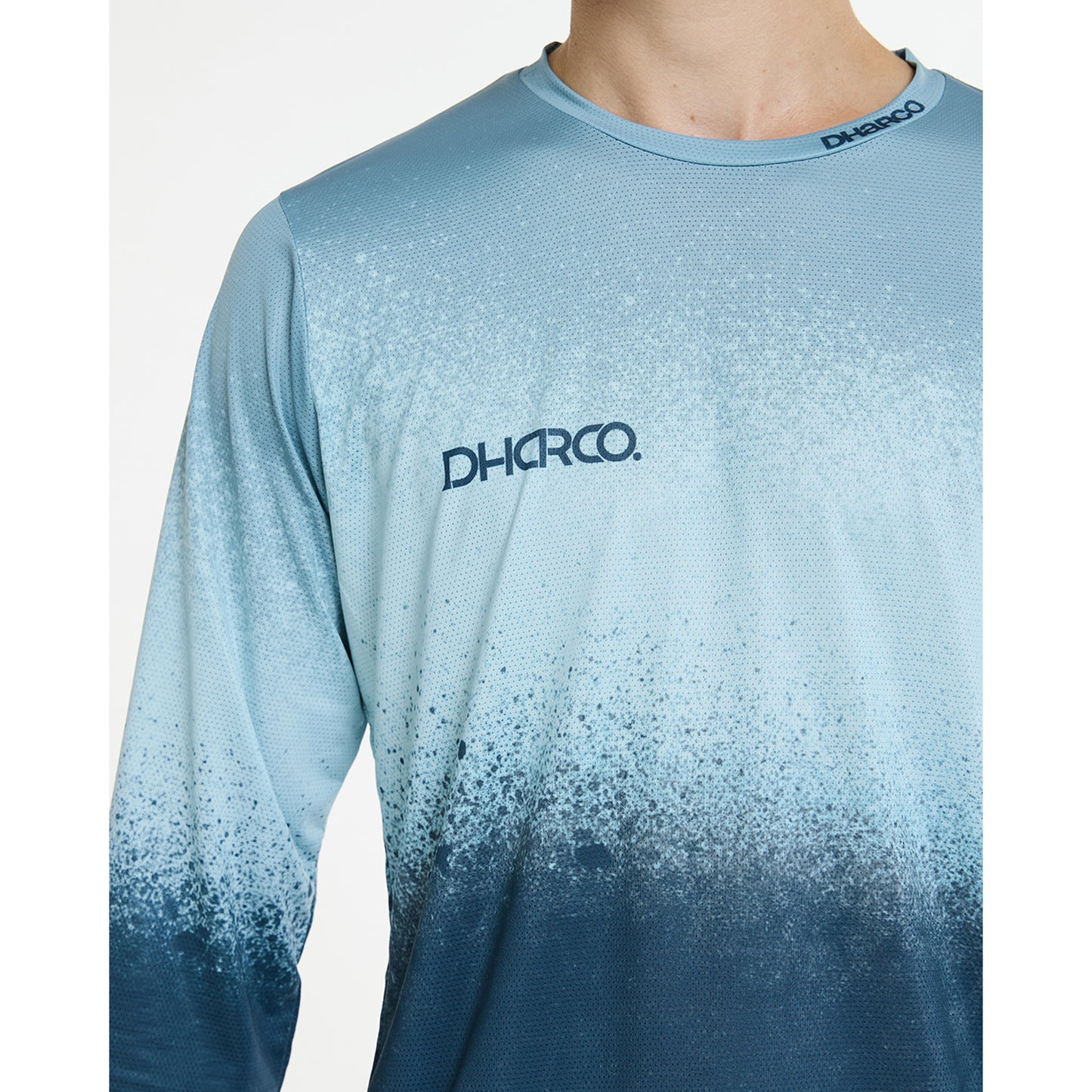 DHARCO NU WAVE Trikot Langarm Blau