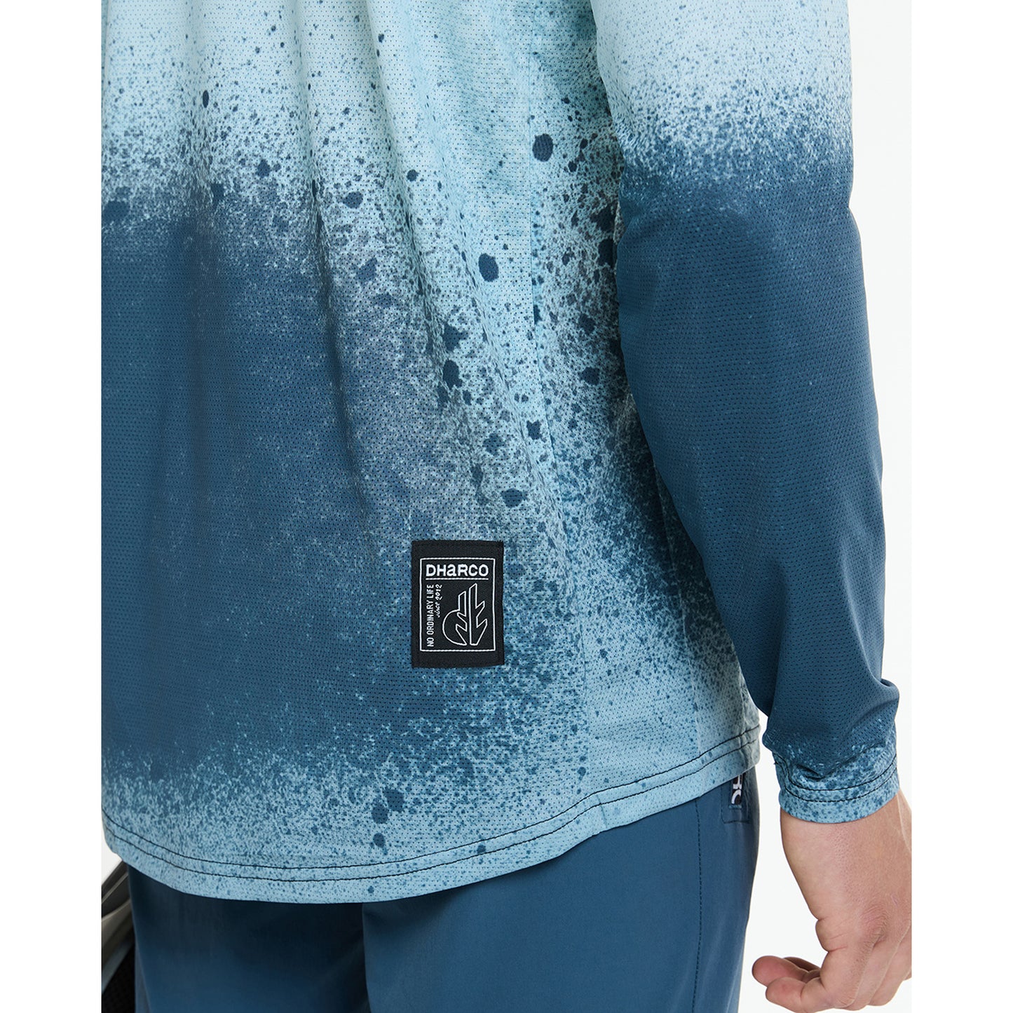 DHARCO NU WAVE Trikot Langarm Blau