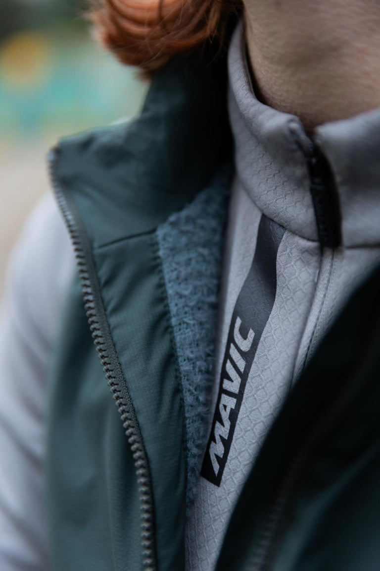 Ärmellose Jacke MAVIC KSYRIUM THERMO Damen Grün