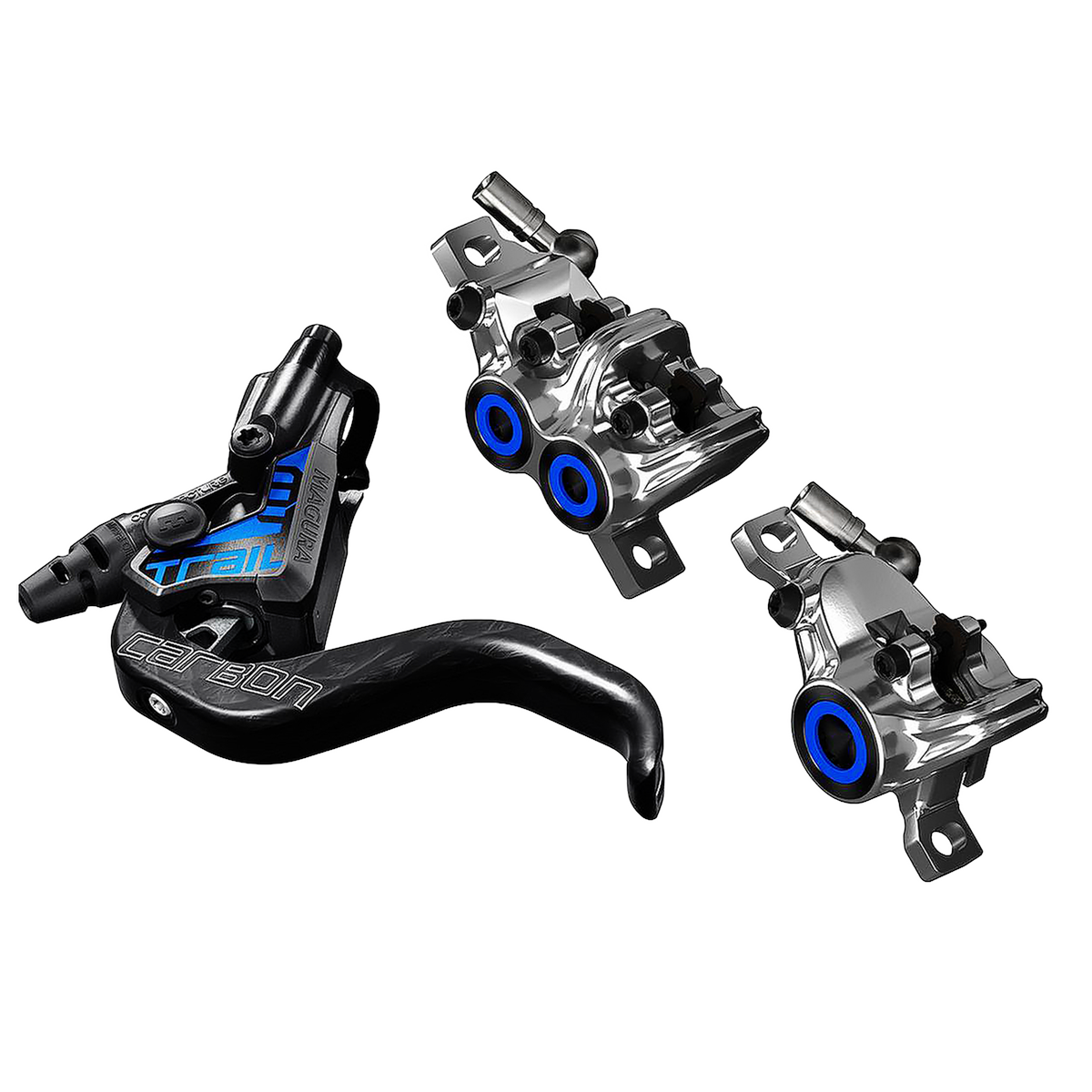 Paar MAGURA MT TRAIL SL Scheibenbremsen Schwarz/Chrom