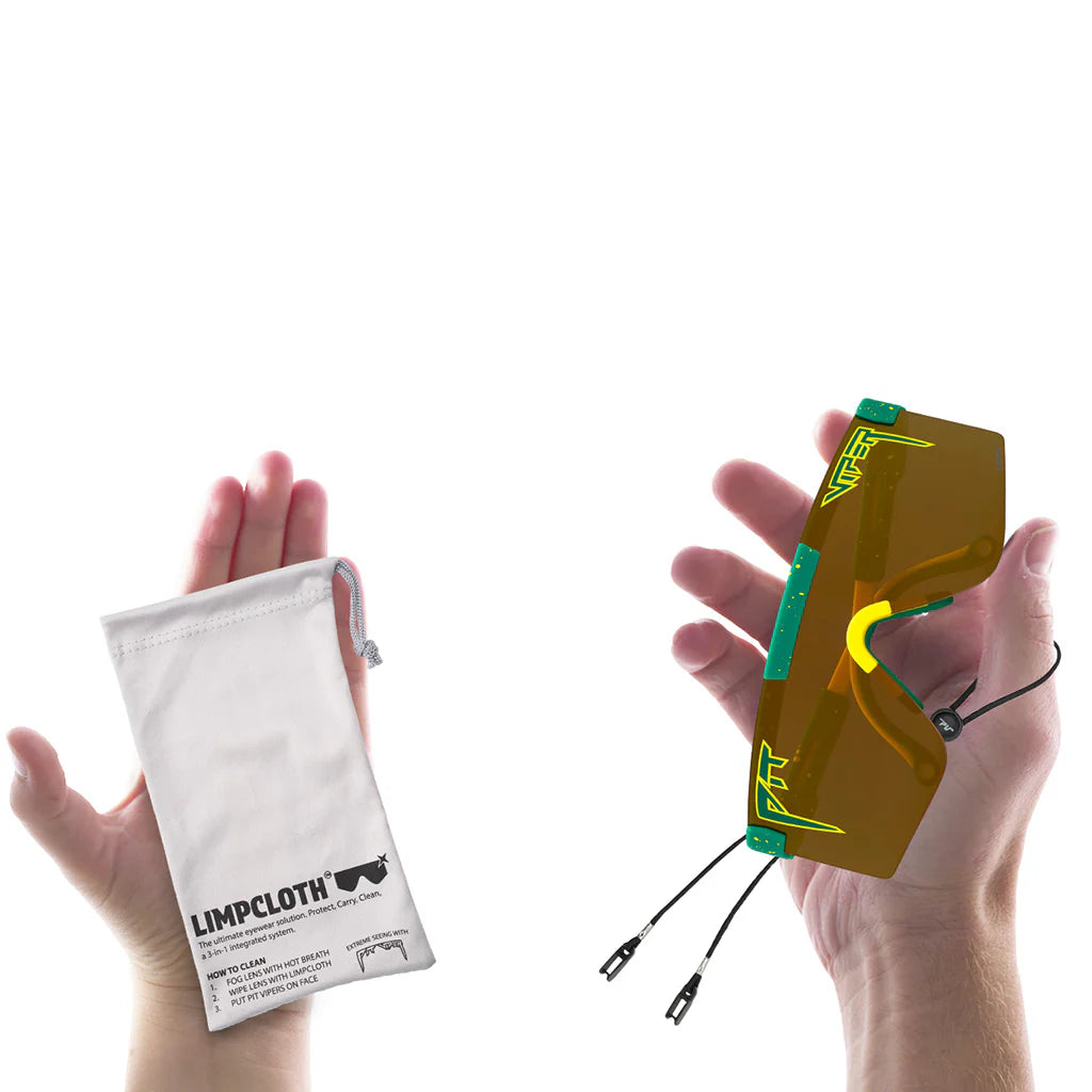 Brille PIT VIPER THE STRAYA ORIGINAL 2.0 NARROW HDPV Polarisiert Gold