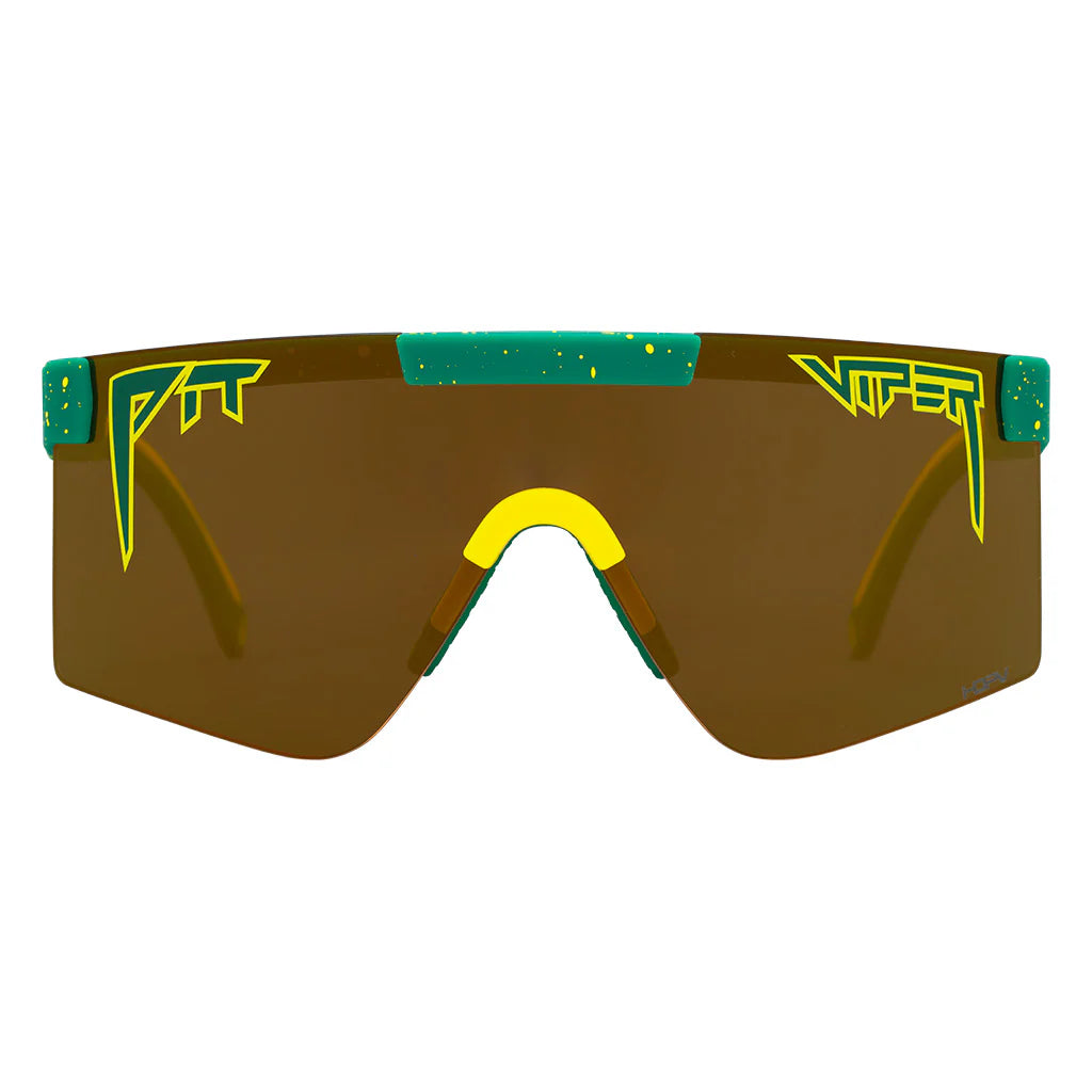 Brille PIT VIPER THE STRAYA ORIGINAL 2.0 NARROW HDPV Polarisiert Gold