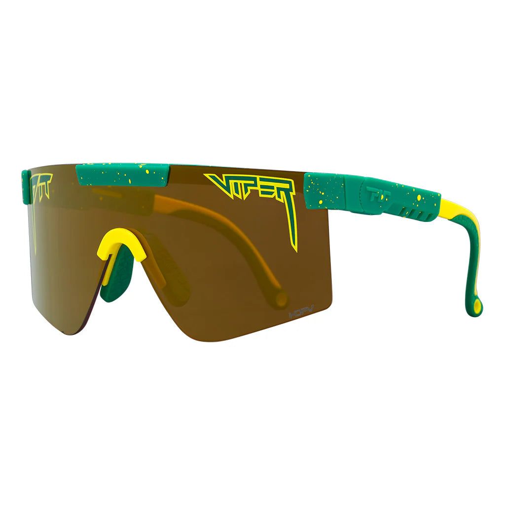 Brille PIT VIPER THE STRAYA ORIGINAL 2.0 NARROW HDPV Polarisiert Gold