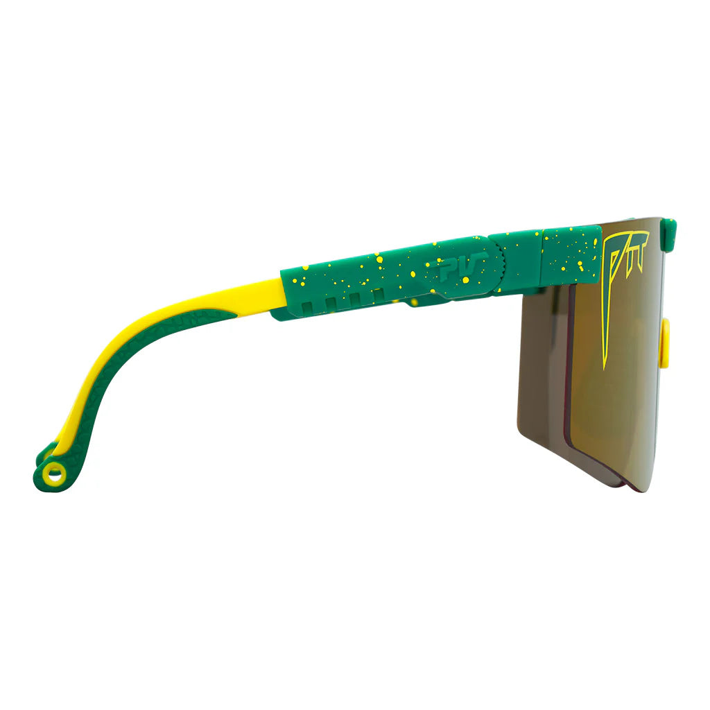 Brille PIT VIPER THE STRAYA ORIGINAL 2.0 NARROW HDPV Polarisiert Gold
