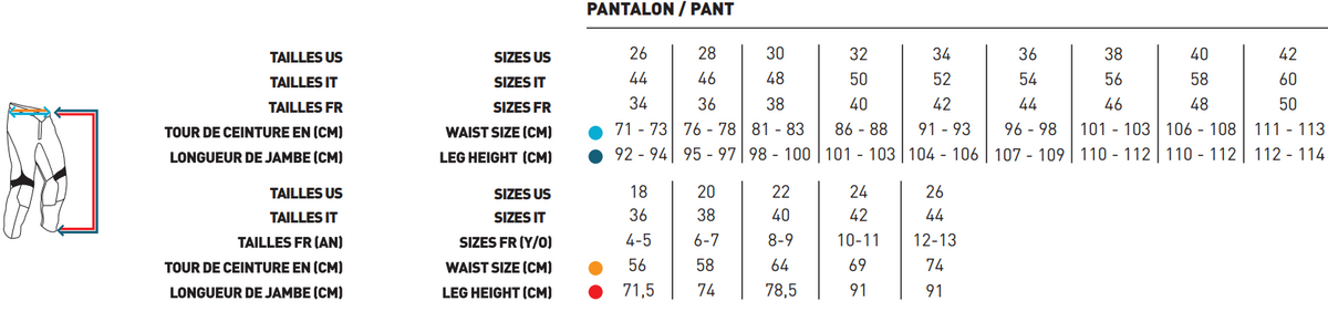 Pantalon SHOT Airy Sharp Noir