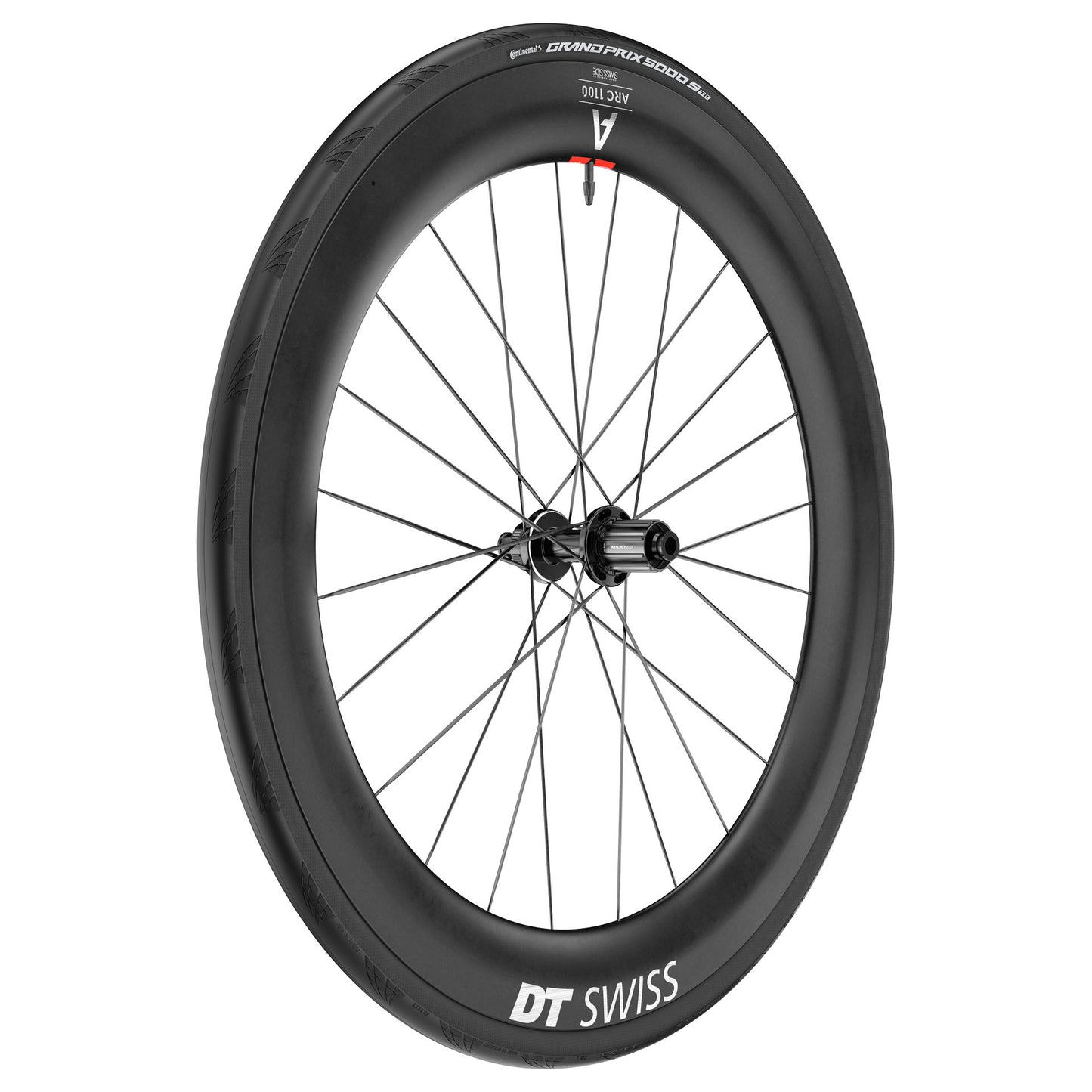 Hinterrad DT SWISS ARC 1100 DICUT WTS 65 Tubeless Ready (Center Lock)