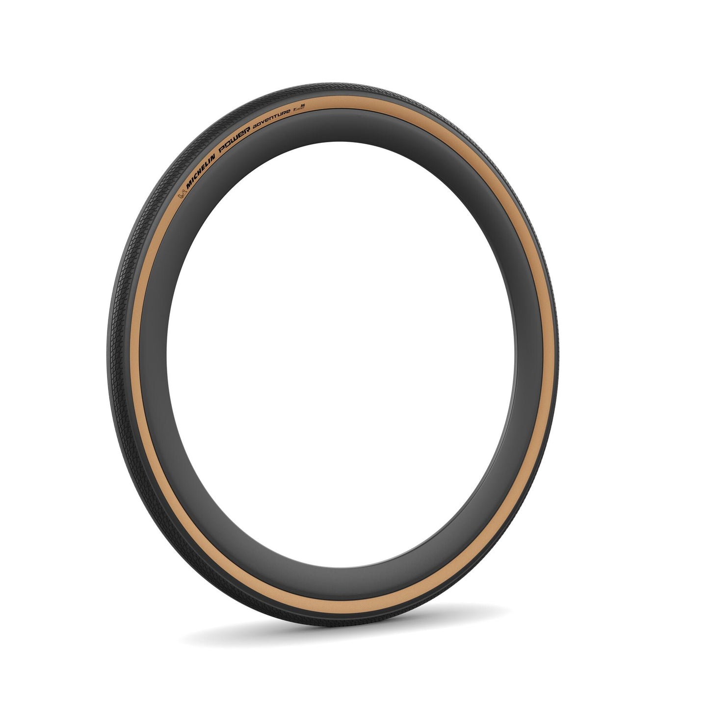 Reifen MICHELIN POWER ADVENTURE Competition Line 700x48c Tubeless Ready Braun