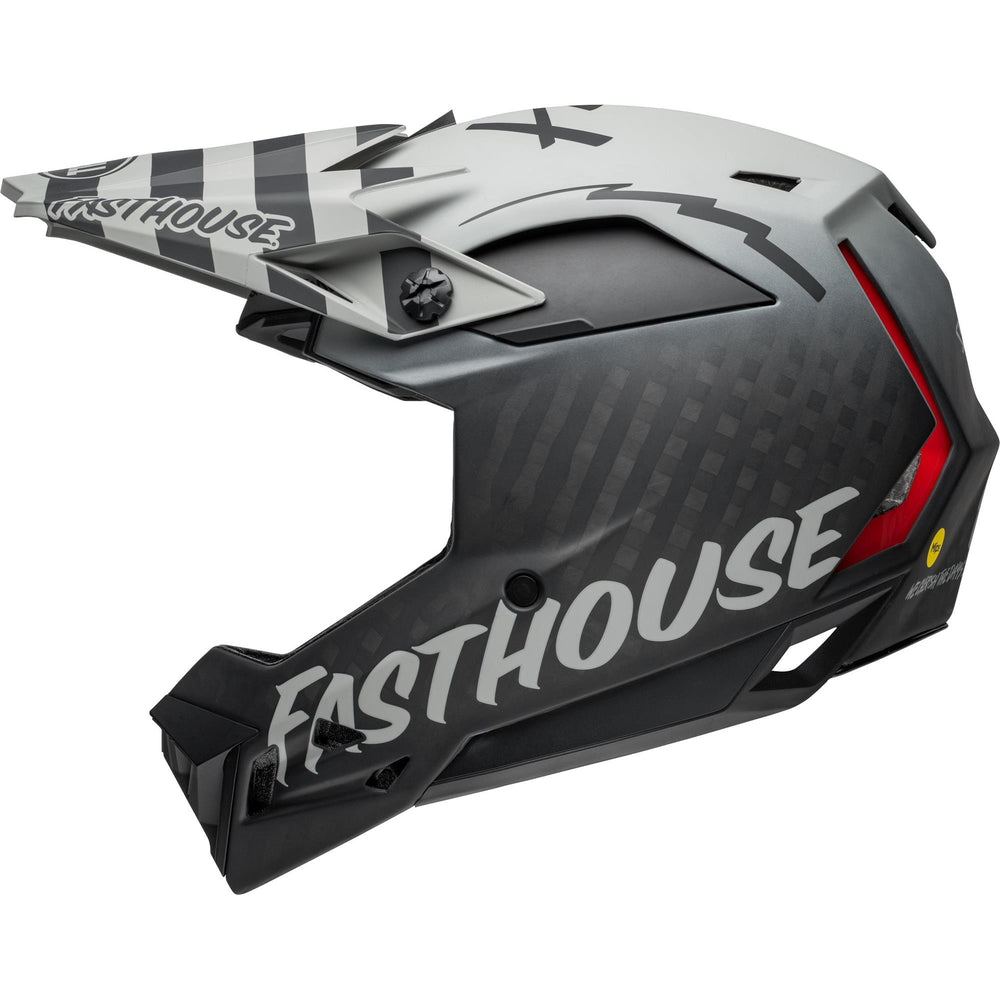 MTB-Helm BELL FULL-10 MIPS SPHERICAL FASTHOUSE Grau/Schwarz