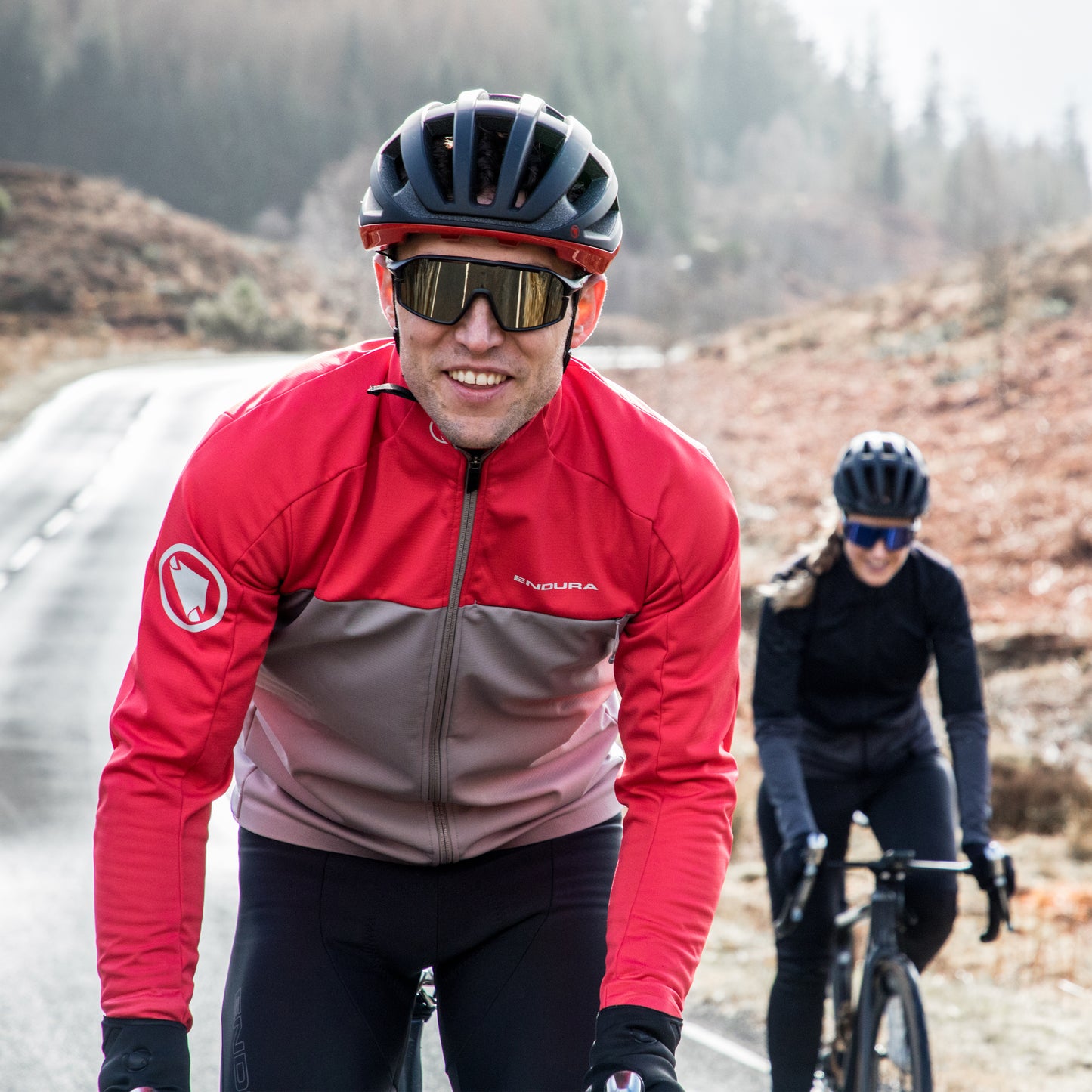 ENDURA DORADO II Brille Mattschwarz