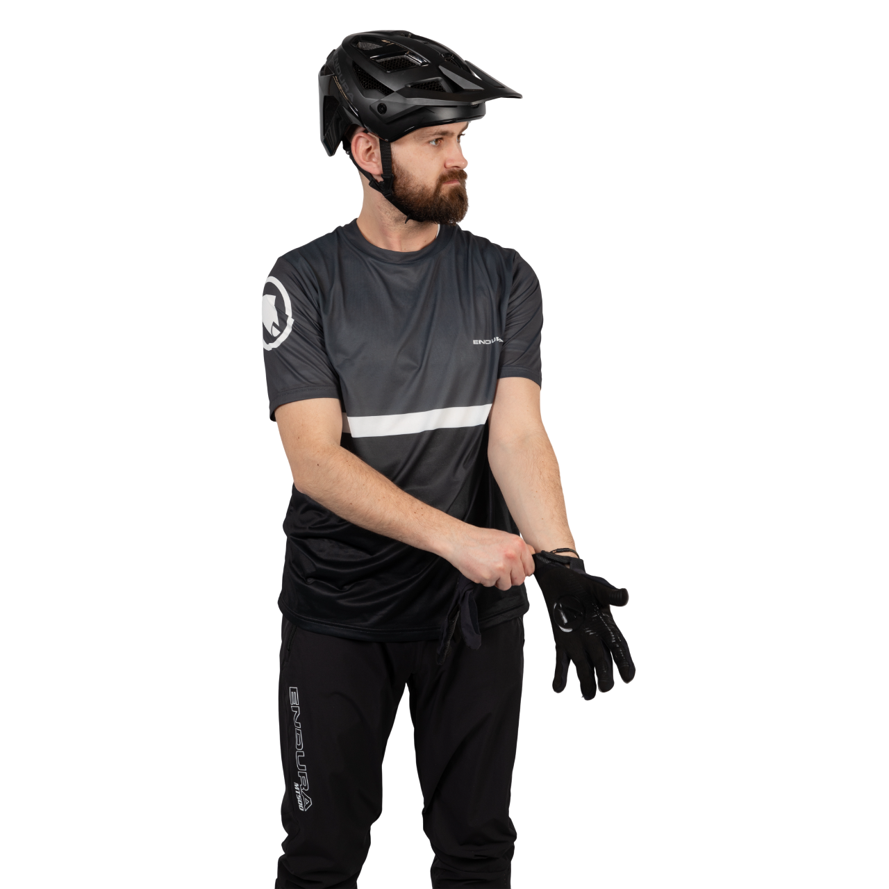 ENDURA SINGLETRACK CORE TEE II Trikot Kurzarm Schwarz 2025