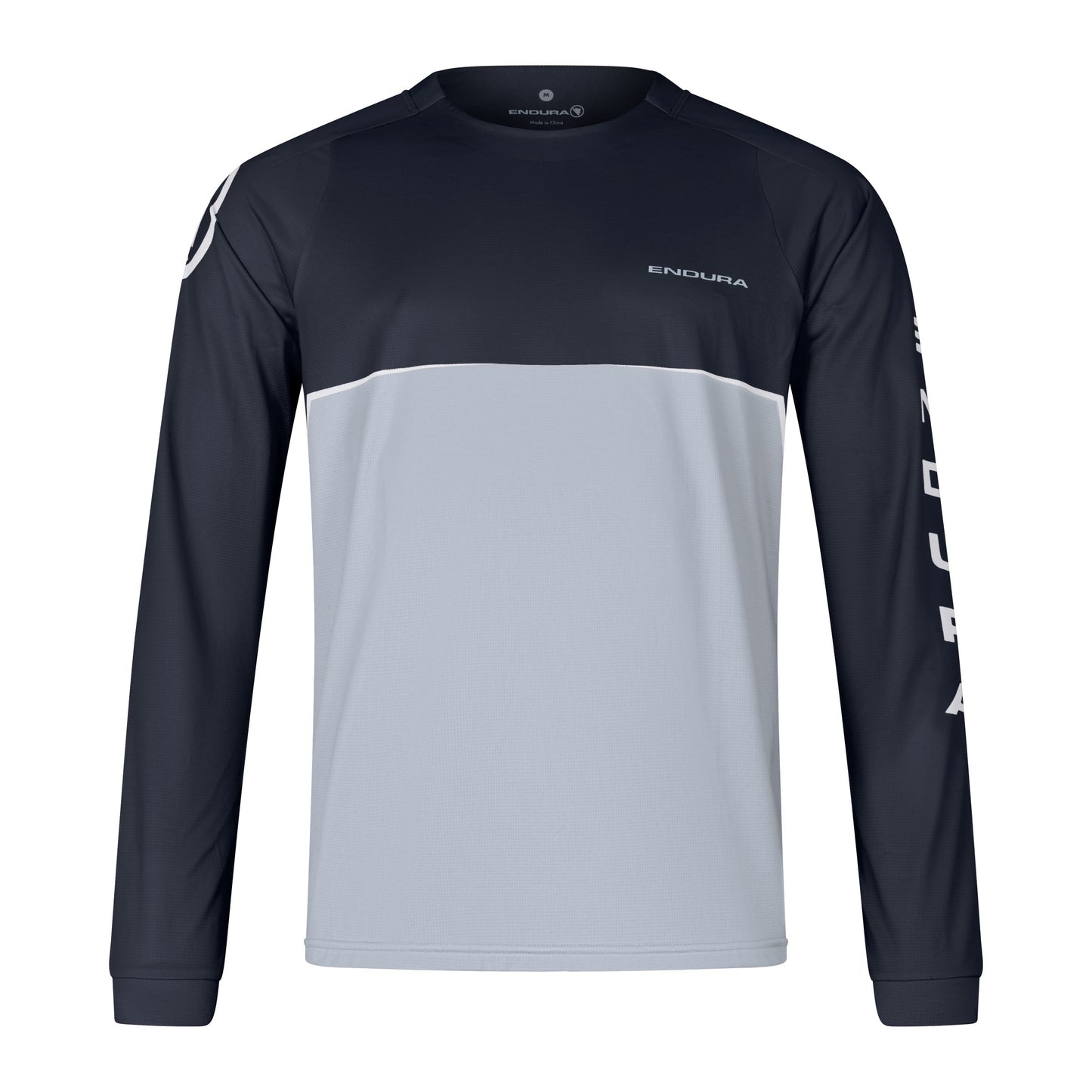 ENDURA CORE PRINTED Langarmtrikot Schwarz 2025