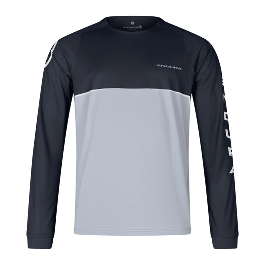 ENDURA CORE PRINTED Langarmtrikot Schwarz 2025