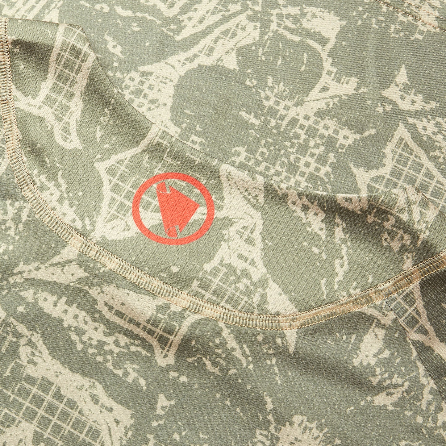 ENDURA LTD PRINTED Langarmtrikot Camo Khaki 2025