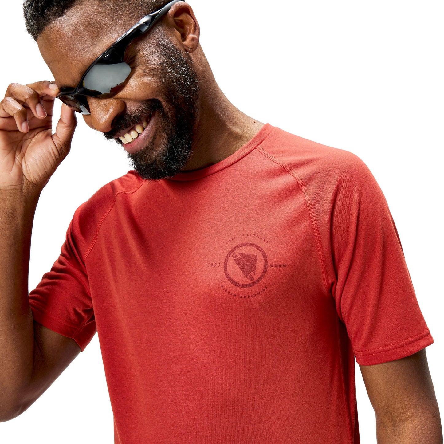 ENDURA LOOP Trikot Kurzarm Rot 2025