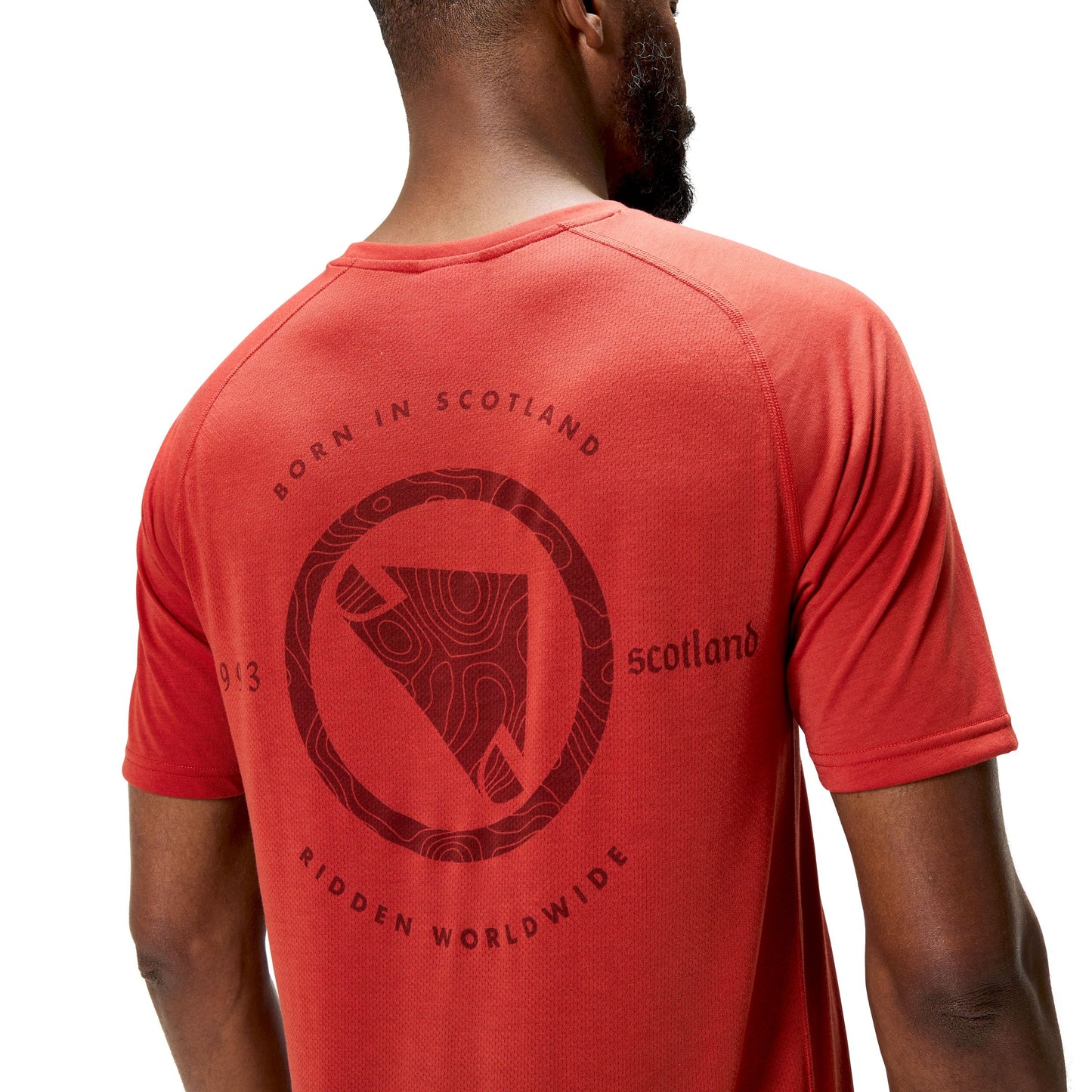 ENDURA LOOP Trikot Kurzarm Rot 2025