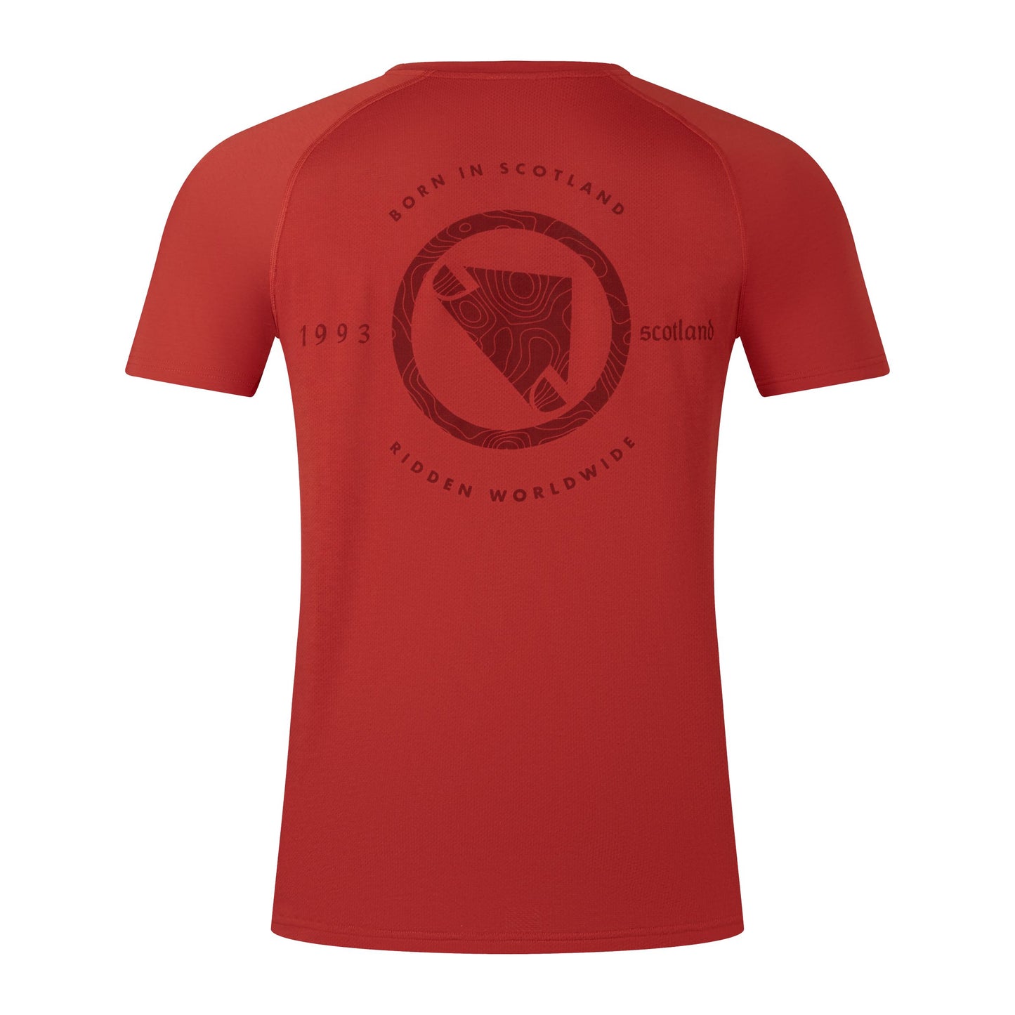 ENDURA LOOP Trikot Kurzarm Rot 2025
