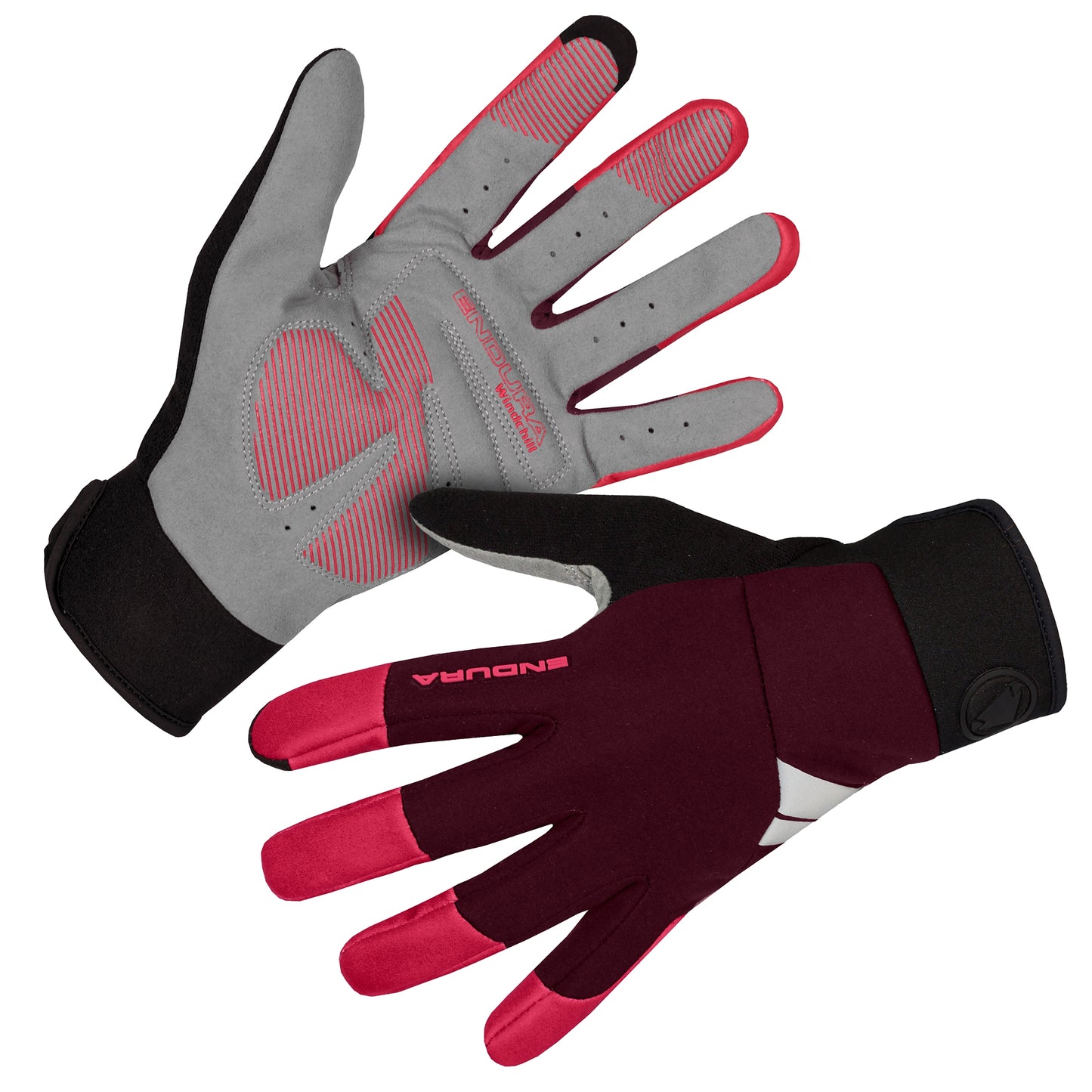 ENDURA WINDCHILL Damen Handschuhe Bordeaux