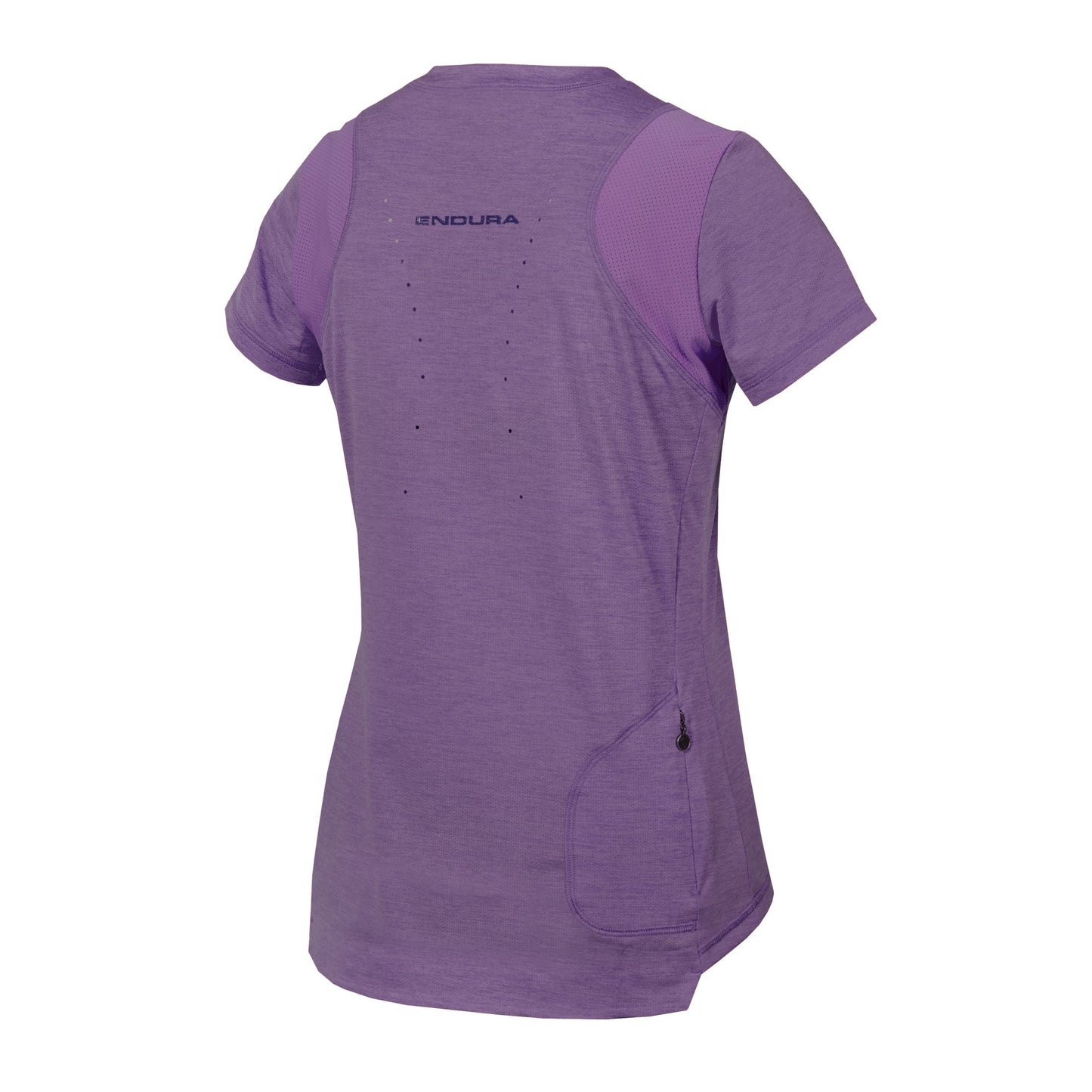 ENDURA SINGLETRACK Damen Trikot Kurzarm Violett 2025