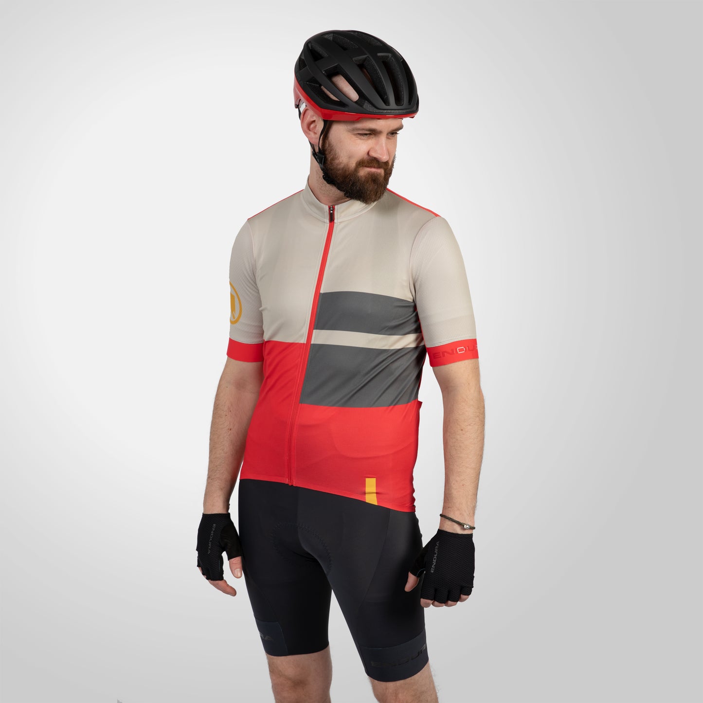 ENDURA FS260 Kurze Trägerhose Grau